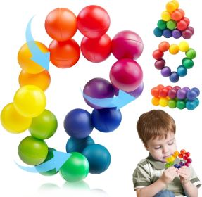 Autism Sensory Fidget Toys Easter Eggs Basket Stuffer Gigts for Kids Toddler, Autistic ADHD Figette Ball Calm Down Toddlers Activities for 3-5