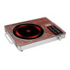 3500W Electric Single Ceramic Stove Electric Cooktop Hot Plate Infrared Countertop Burner with 12 Power & Temperature Levels 0-3H Timer Portable Handl